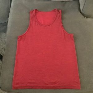Lululemon red metal vent tank top